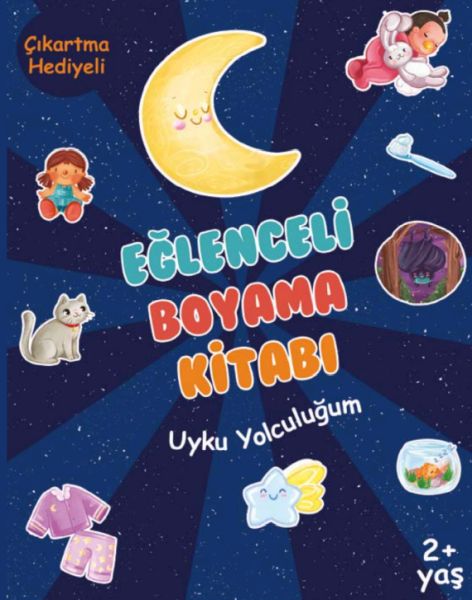 Eğlenceli Boyama Kitabı  Uyku Yolculuğum