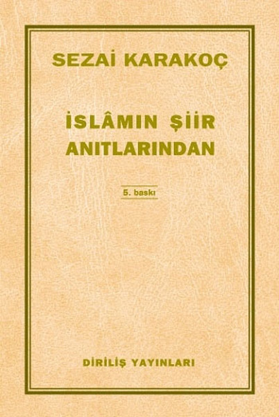 İslamın Şiir Anıtlarından