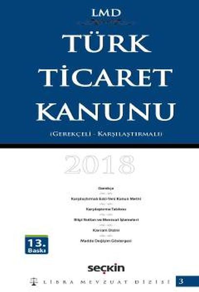 Türk Ticaret Kanunu Ciltli