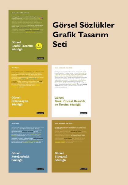 Görsel Sözlükler Grafik Tasarım Seti 5 Kitap