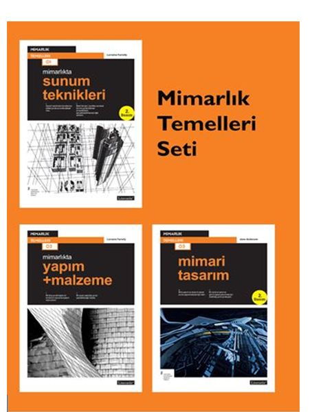 Mimarlık Temelleri Seti  3 Kitap