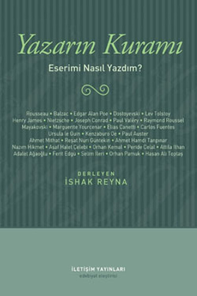 Yazarın Kuramı  Eserimi Nasıl Yazdım 