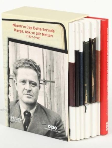 Nazım’ın Cep Defterlerinde  Kavga Aşk ve Şiir Notları 19371942 7 Kitap Set  Ciltli