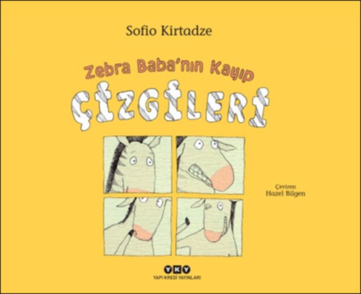 Zebra Babanın Kayıp Çizgileri Ciltli