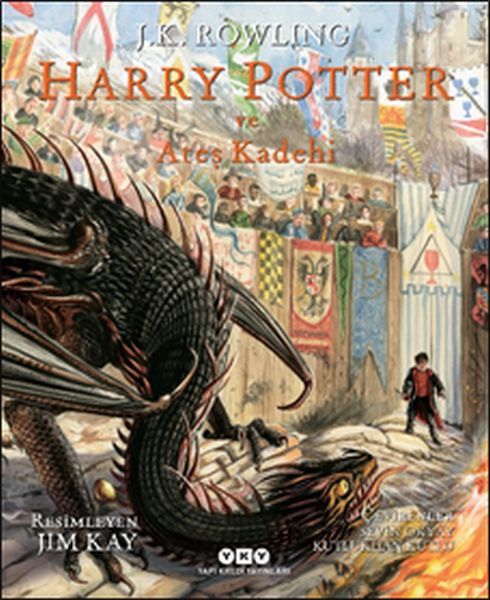 Harry Potter ve Ateş Kadehi 4 Resimli Özel Baskı