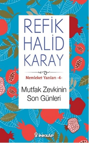 Memleket Yazıları 04  Mutfak Zevkinin Son Günleri