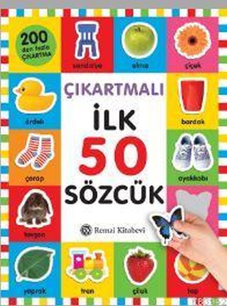 Çıkartmalı İlk 50 Sözcük