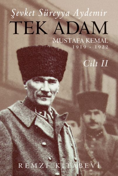 Tek Adam Cilt 2 Büyük Boy  Mustafa Kemal 19191922