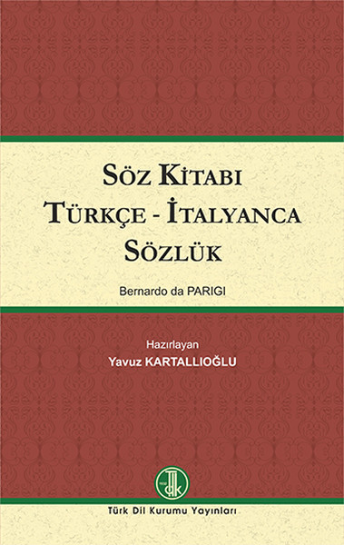 Söz Kitabı Türkçe  İtalyanca Sözlük