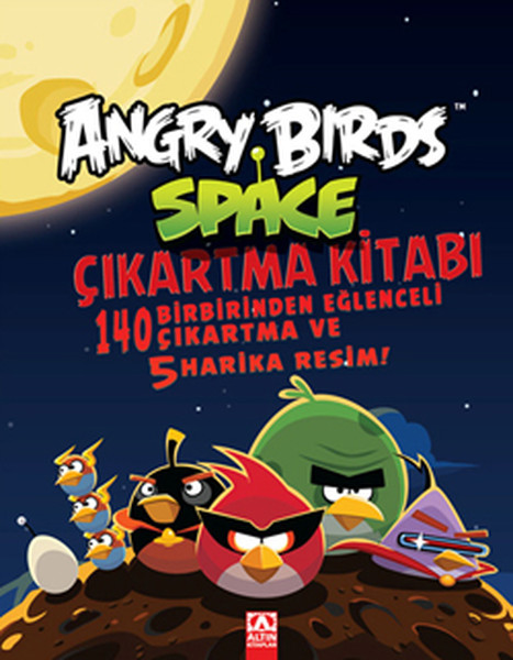 Angry Birds Space Çıkartmalı Kitabı