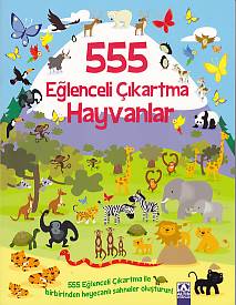 555 Eğlenceli Çıkartma  Hayvanlar