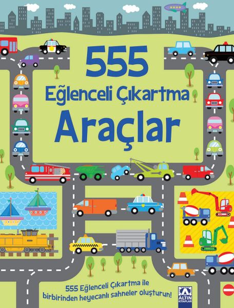 555 Eğlenceli Çıkartma  Araçlar