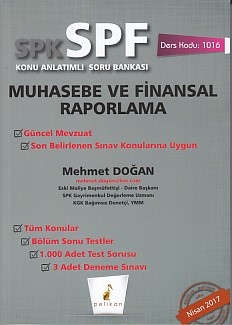 SPKSPF Muhasebe ve Finansal Raporlama Konu Anlatımlı Soru Bankası