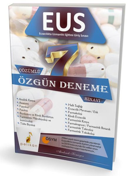 Pelikan EUS 7 Çözümlü Özgün Deneme Sınavı