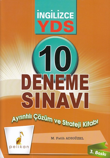 Pelikan YDS İngilizce 10 Deneme Sınavı