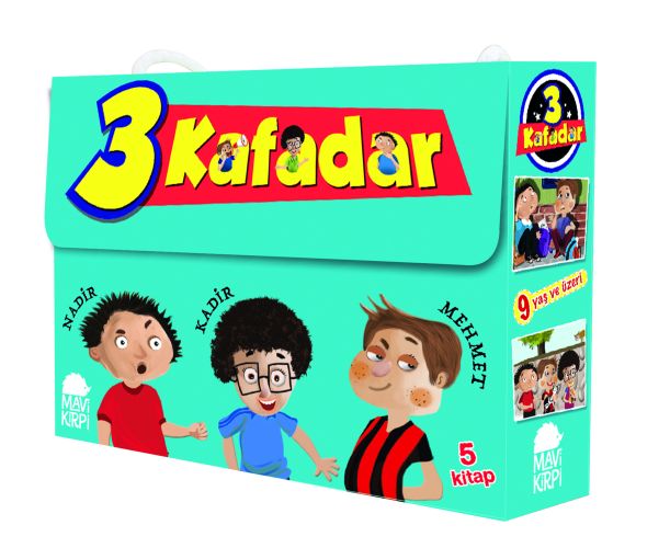 3 Kafadar Dizisi 5 Kitap Takım