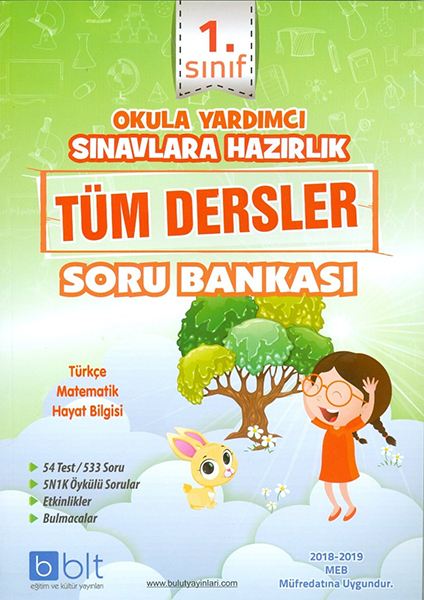 Bulut 1Sınıf Tüm Dersler Soru Bankası Yeni