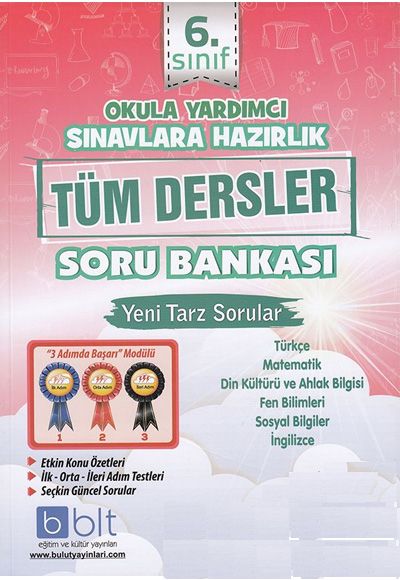 Bulut 6Sınıf Tüm Dersler Soru Bankası