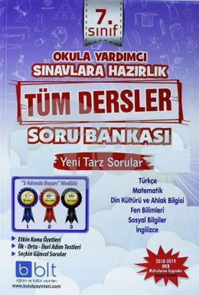 Bulut 7Sınıf Tüm Dersler Soru Bankası