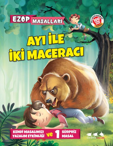 Ezop Masalları  Ayı ile İki Maceracı