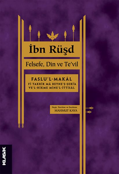 İbn Rüşd  Felsefe Din ve Tevil