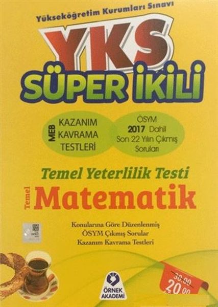 Örnek Akademi YKS TYT Süper İkili Temel Matematik