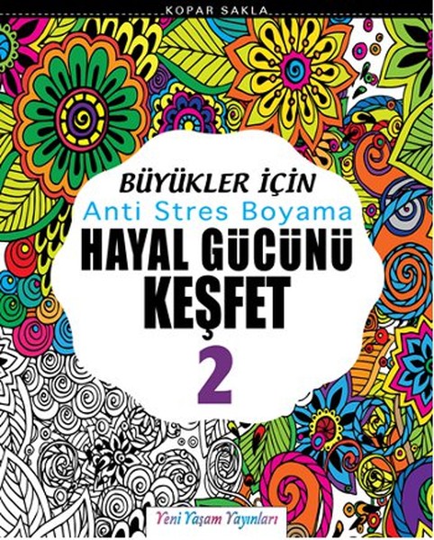 Büyükler İçin Anti Stres Boyama  Hayal Gücünü Keşfet 2