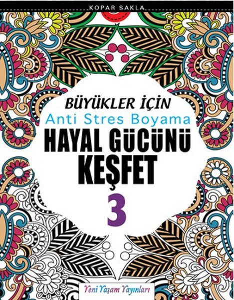 Büyükler İçin Anti Stres Boyama  Hayal Gücünü Keşfet 3