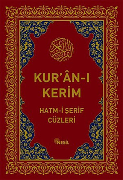 Kuranı Kerim Hatmi Şerif Cüzleri 30 Cüz