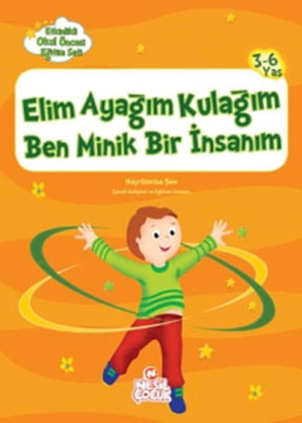 Elim Ayağım Kulağım Ben Minik Bir İnsanım  Etkinlikli Okul Öncesi Eğitim Seti