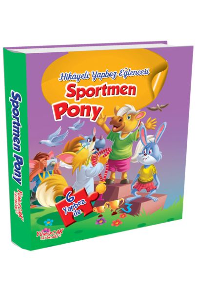 Sportmen Pony  Hikayeli Yapboz Eğlencesi 6 Yapboz ile