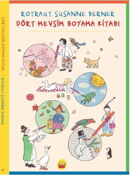 Dört Mevsim Boyama Kitabı