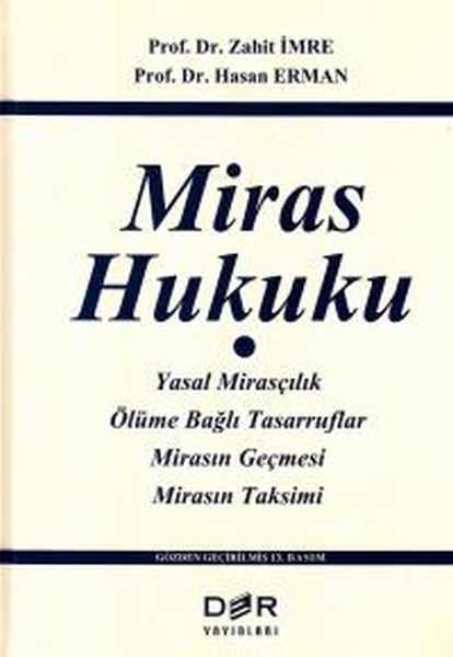 Miras Hukuku Ciltli