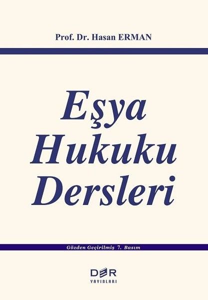 Eşya Hukuku Dersleri