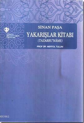 Sinan Paşa Yakarışlar Kitabı Tazarruname