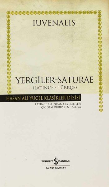 Yergiler  Hasan Ali Yücel Klasikleri Ciltli