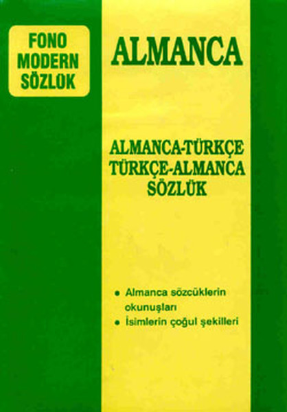 Almanca Türkçe Türkçe Almanca Modern Sözlük