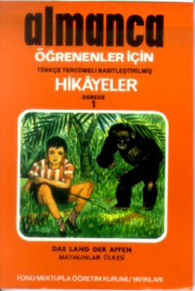 Almanca Türkçe Hikayeler Derece 1 Kitap 3 Maymunlar Ülkesi