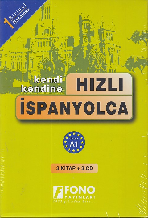 Hızlı İspanyolca 1 Basamak Seti Kutulu