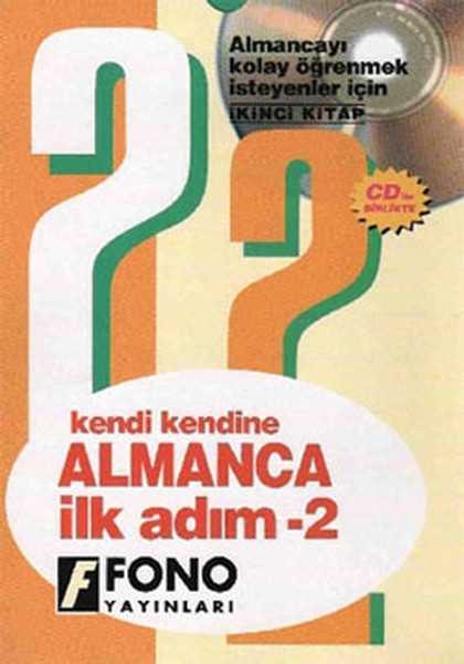 Kendi Kendine Almanca İlk Adım 2 Kitap CDli