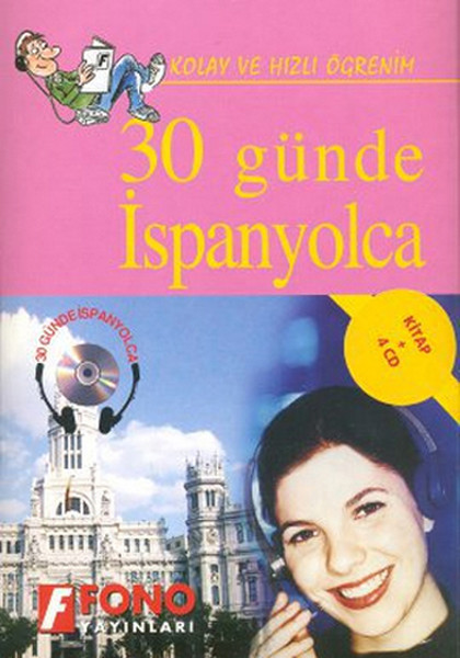 30 Günde İspanyolca Kitap 4 Cd