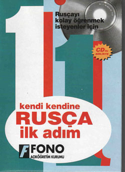 Kendi Kendine Rusça İlk Adım 1 Kitap CDli