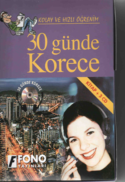 30 Günde Korece Kitap 3 CD