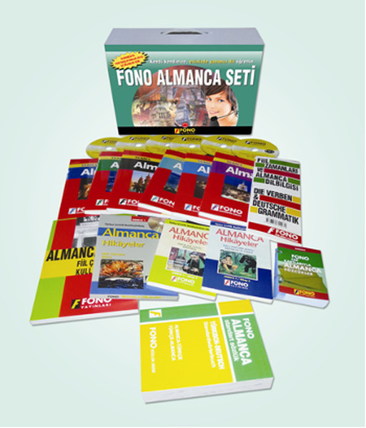 Fono Almanca Seti 15 Kitap 10 Cd