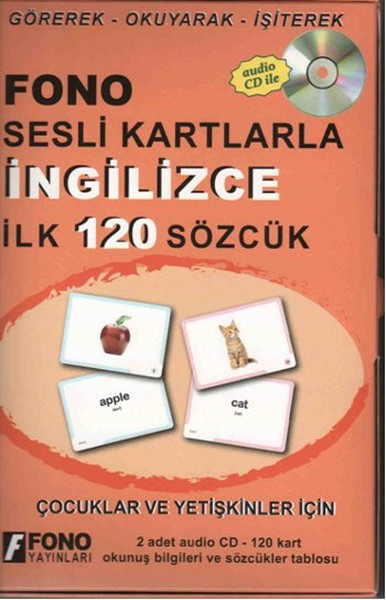 Sesli Kartlarla İngilizce İlk 120 Sözcük Cdli