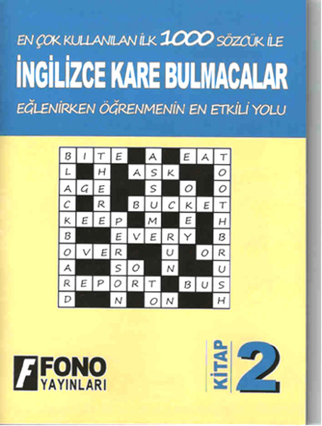 İngilizce Kare Bulmacalar 2