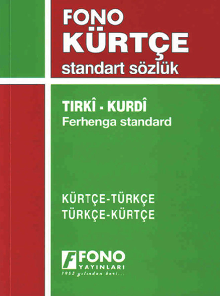 Kürtçe Türkçe Türkçe Kürtçe Standart Sözlük