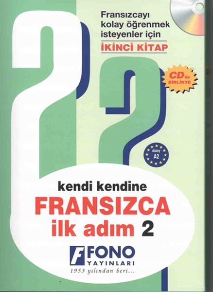 Kendi Kendine Fransızca İlk Adım 2 Kitap CDli