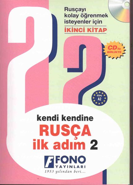 Kendi Kendine Rusça İlk Adım 2 Kitap CDli