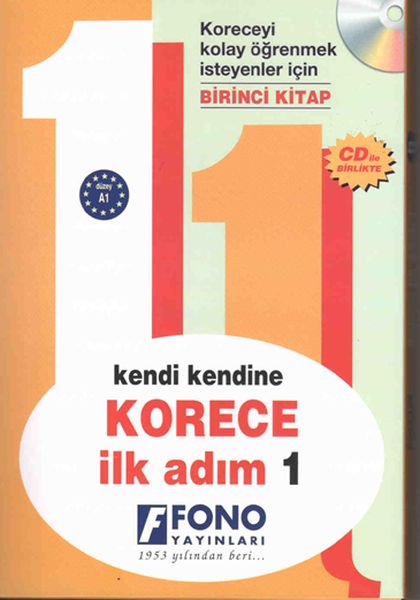 Kendi Kendine Korece İlk Adım 1 Kitap CDli